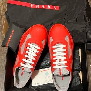 Worn once Men’s Prada sneakers size 13